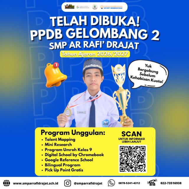 PPDB Tahun Ajaran 2026/2027